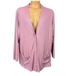 TORRID Super Soft Light Rib Knit Sleep Shirt Size 3 Purple